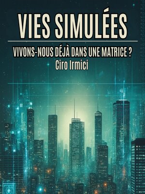 cover image of Vies Simulées